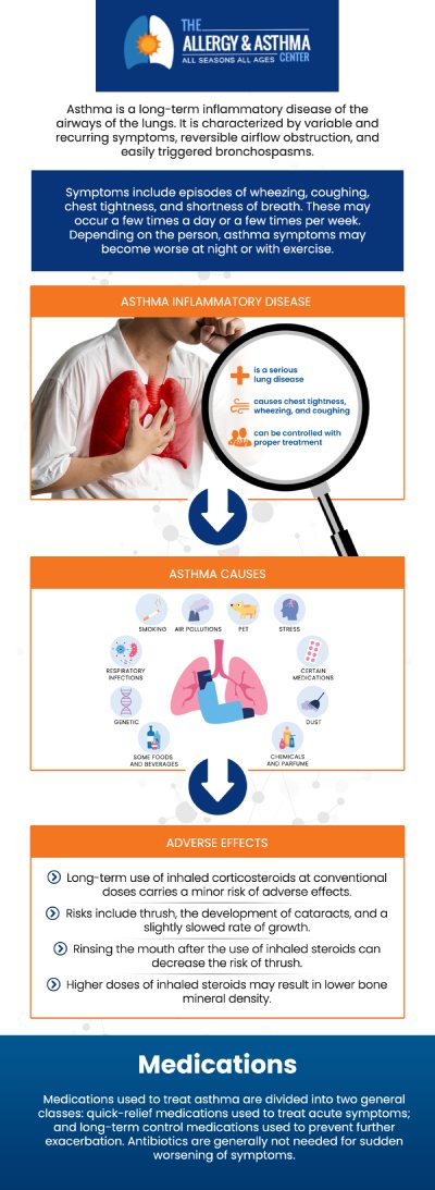 When you're experiencing shortness of breath, it can be quite concerning and you might not know what to do. If you've been experiencing it repeatedly, and if the cases have been mild, then we can help you here at Allergy & Asthma Center. Get in touch with us today so we can help you get to the bottom of the issue and get you back to feeling as well as you deserve to feel. When you're experiencing shortness of breath, it can be quite concerning and you might not know what to do. If you've been experiencing it repeatedly, and if the cases have been mild, then we can help you here at Allergy & Asthma Center. Get in touch with us today so we can help you get to the bottom of the issue and get you back to feeling as well as you deserve to feel.