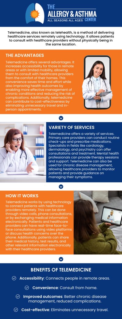 Patients at the Allergy & Asthma Center may easily speak with a professional while relaxing in their own homes through telehealth visits. For more information, contact us or schedule an appointment online. We serve patients from Lawrenceville, GA, Atlanta, GA, and Conyers, GA. Patients at the Allergy & Asthma Center may easily speak with a professional while relaxing in their own homes through telehealth visits. For more information, contact us or schedule an appointment online. We serve patients from Lawrenceville, GA, Atlanta, GA, and Conyers, GA.