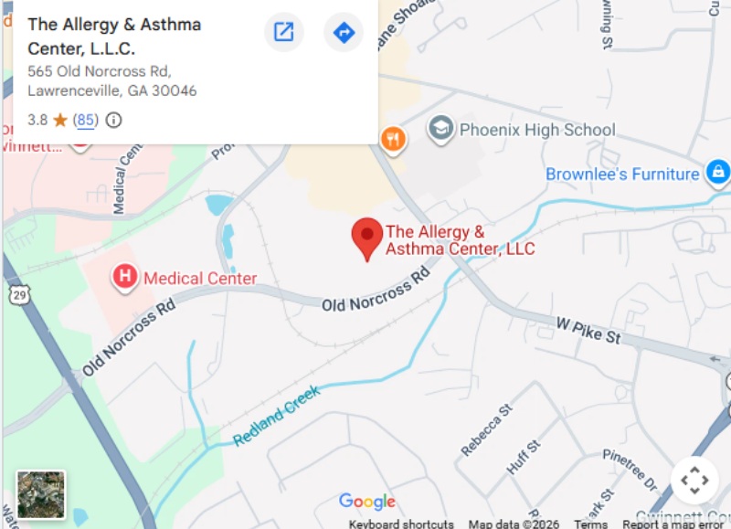 Get Directions From Your Location to Allergy & Asthma Center in Lawrenceville, GA Get Directions From Your Location to Allergy & Asthma Center in Lawrenceville, GA